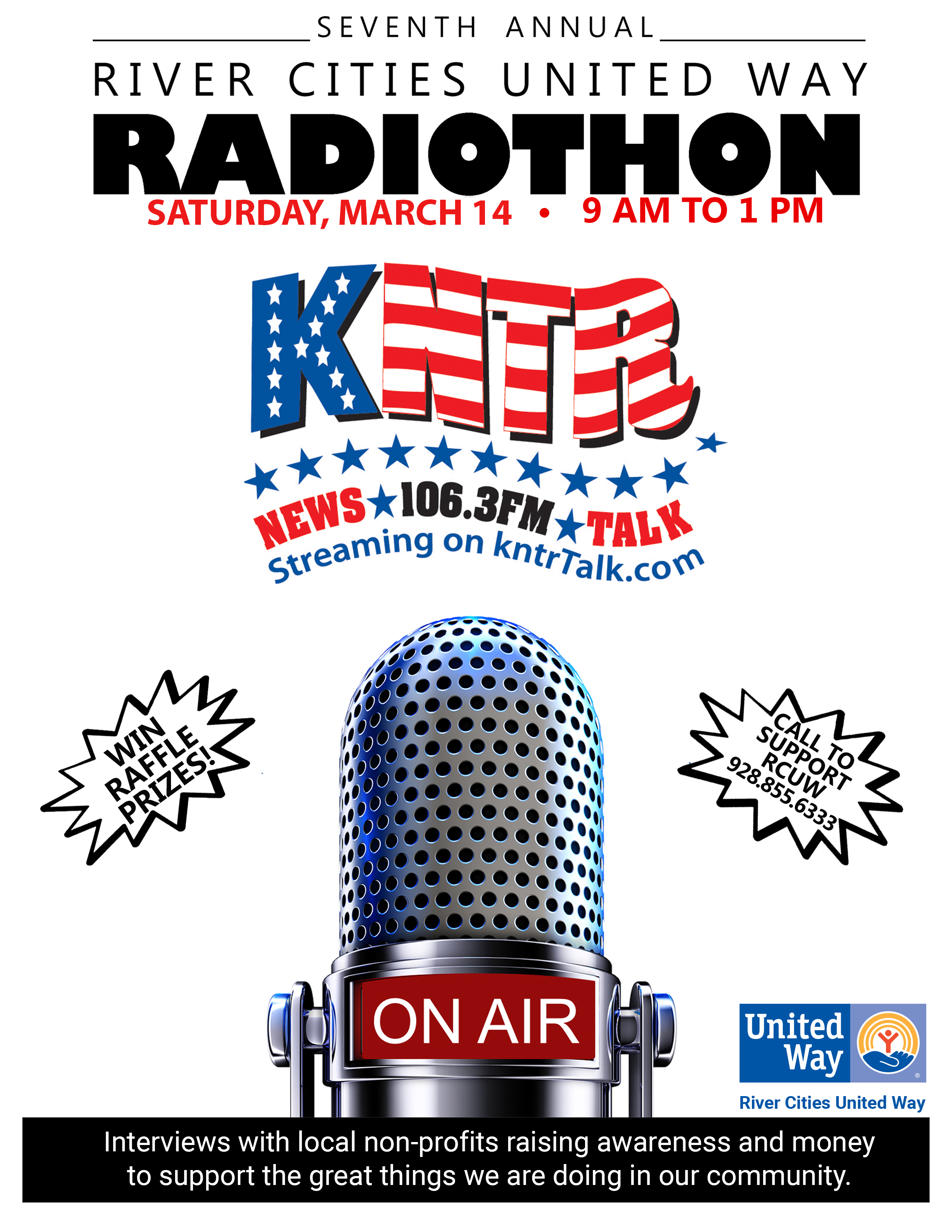 Radiothon on March 14