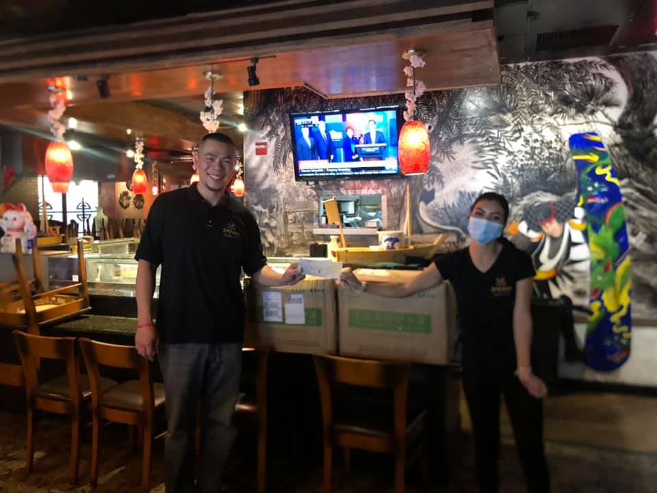 Sho-Gun Japanese Cuisine makes $10,000 donation towards Emergency Relief Fund + donates 1,000 N95 face masks